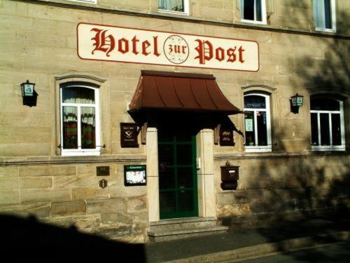 Hotel Post Nordhalben Dış mekan fotoğraf